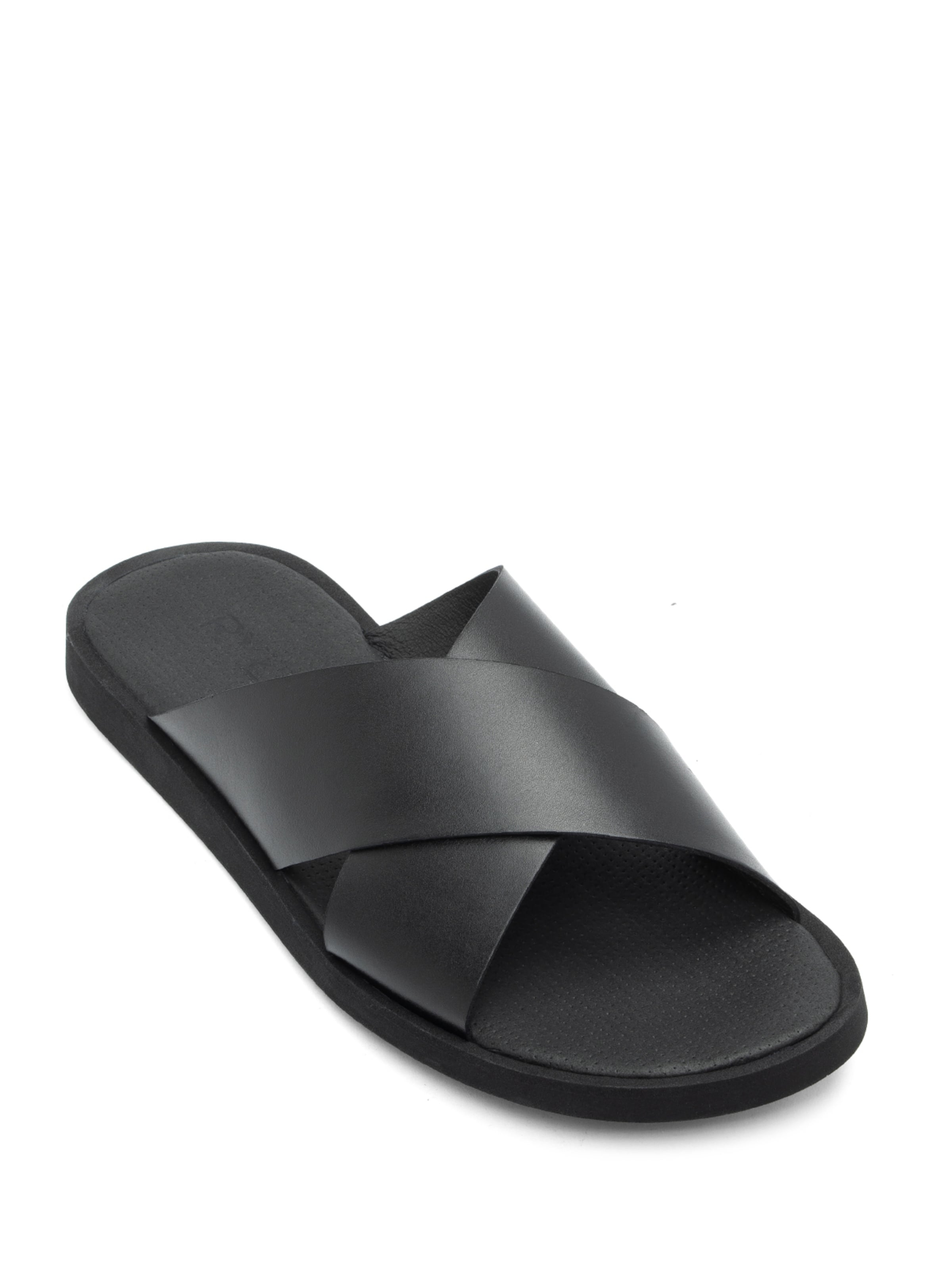 RYŁKO Papucs - fekete: elől