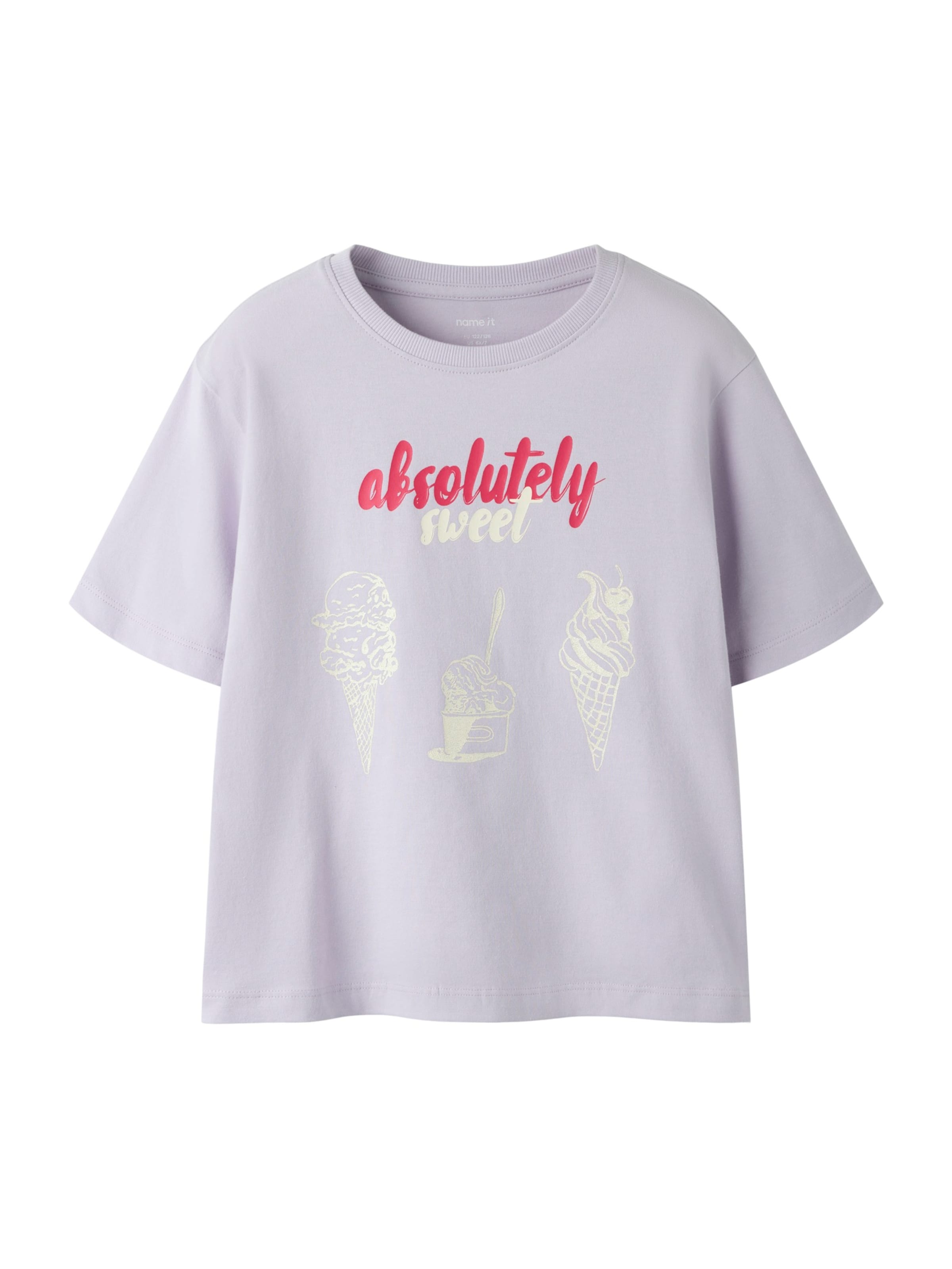 NAME IT - Camiseta 'NKFHARPER' en lila: frente