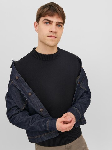 JACK & JONES Pulover 'Jack' | črna barva