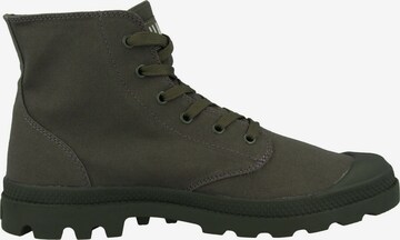 Palladium High-Top Sneakers in Green