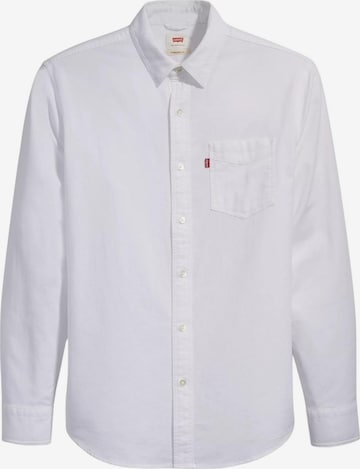 LEVI'S ® Regular Fit Shirt 'LEVI'S SUNSET 1 POCKET STANDARD CAMICIA' in Weiß: Vorderseite
