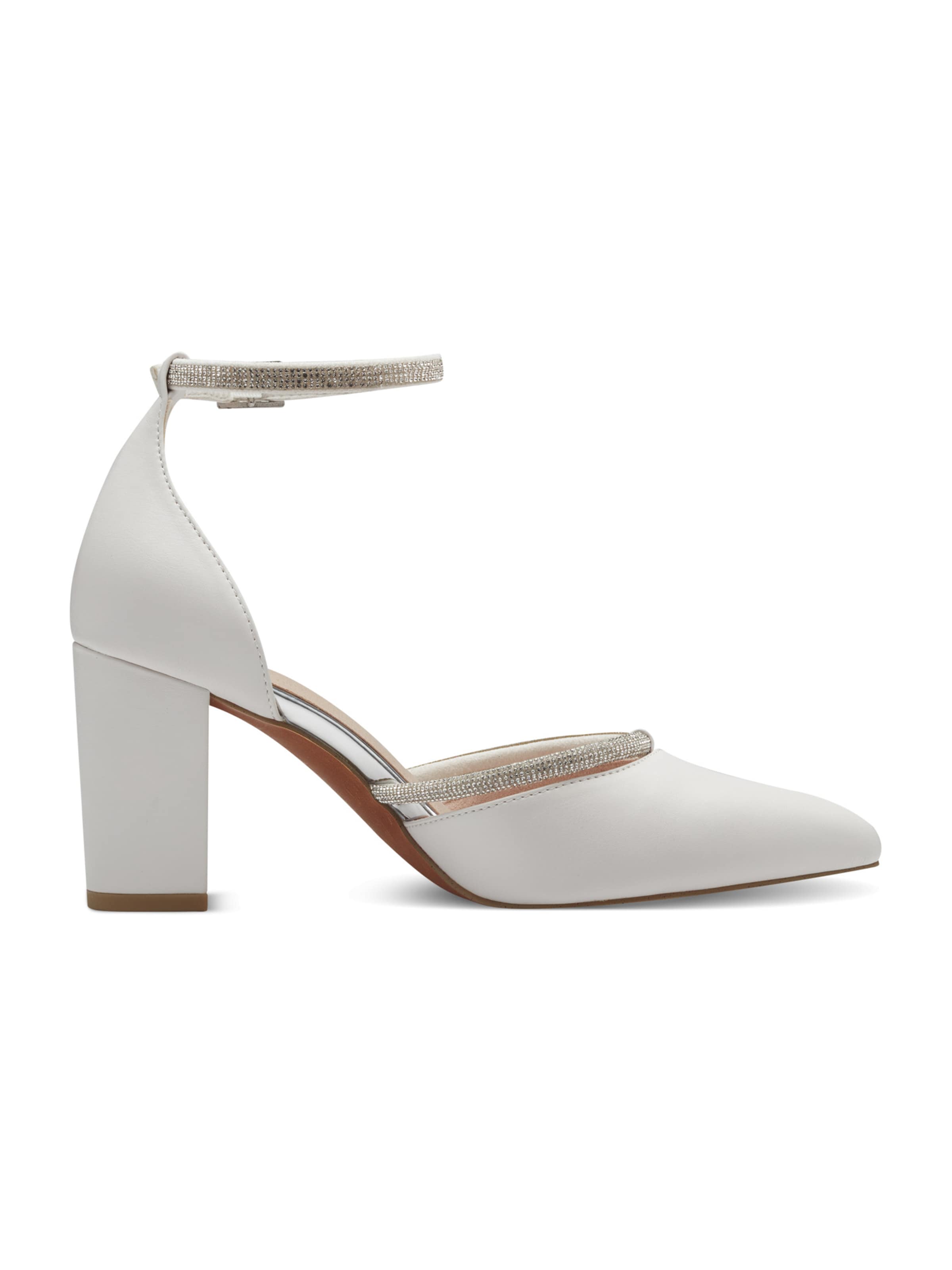 MARCO TOZZI Официални дамски обувки в бяло