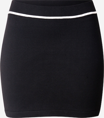 Jupe MYLAVIE by Sarah Harrison en noir : devant