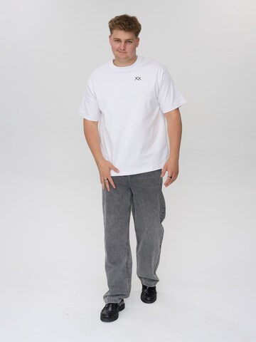 Dxnmxrk T-Shirt 'Gya' in Weiß