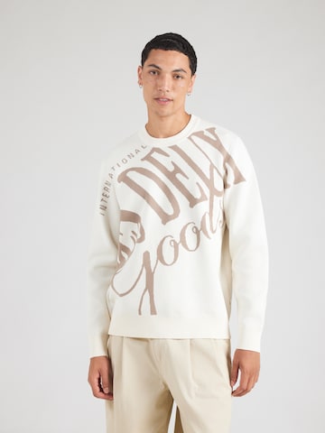 Les Deux Trui 'Goods' in Beige: voorkant