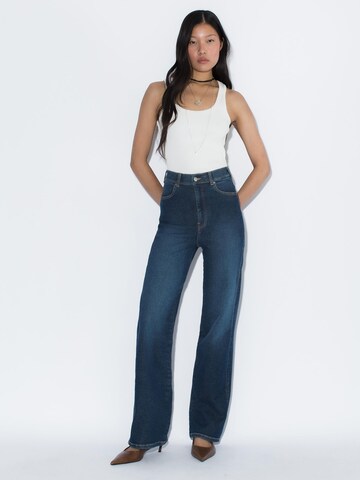 Dr. Denim Slim fit Jeans 'Moxy High Straight' in Blue
