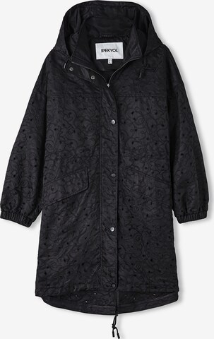 Ipekyol Between-Seasons Coat in Black: front