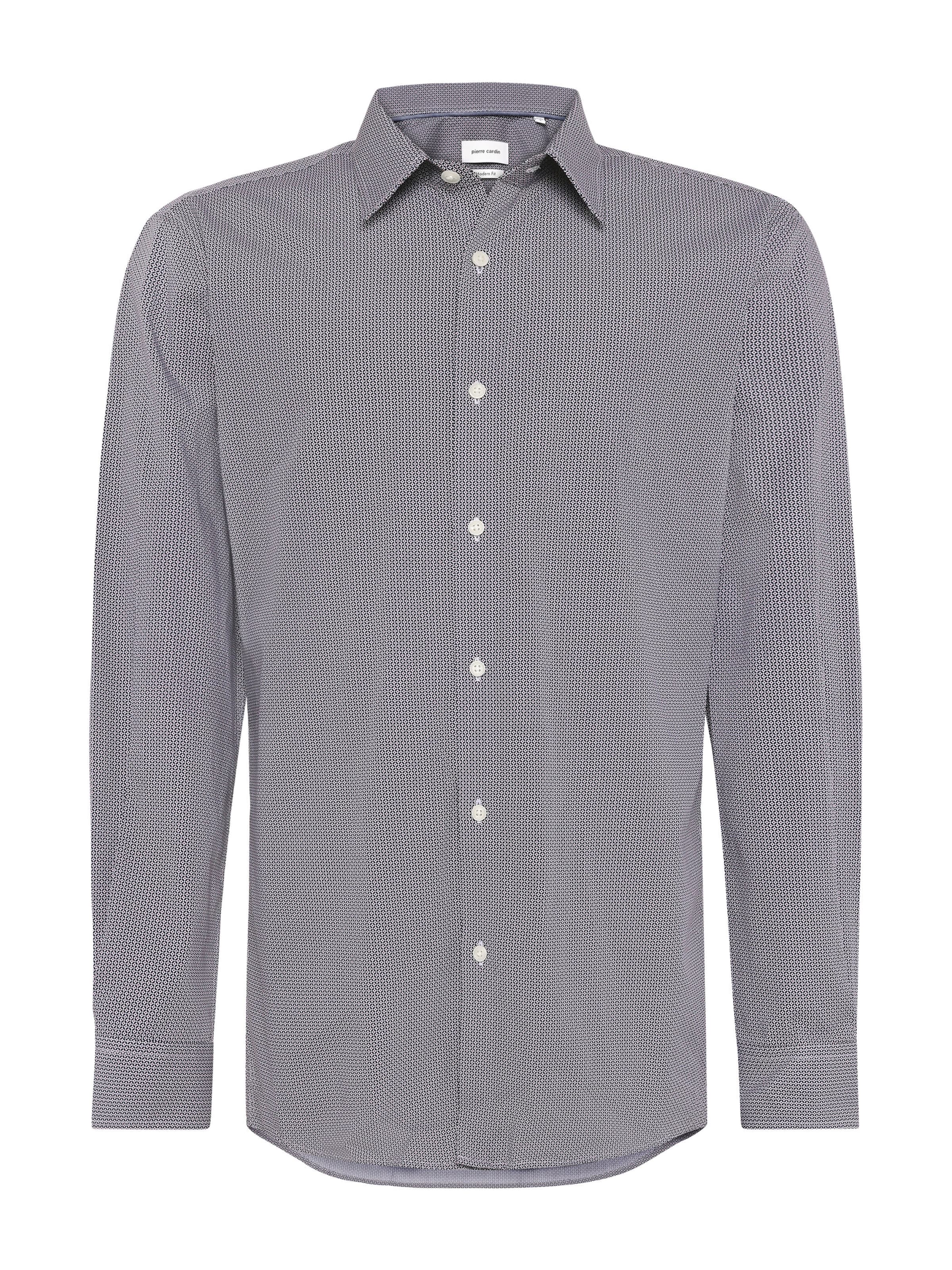 Coupe regular Chemise PIERRE CARDIN en bleu : devant