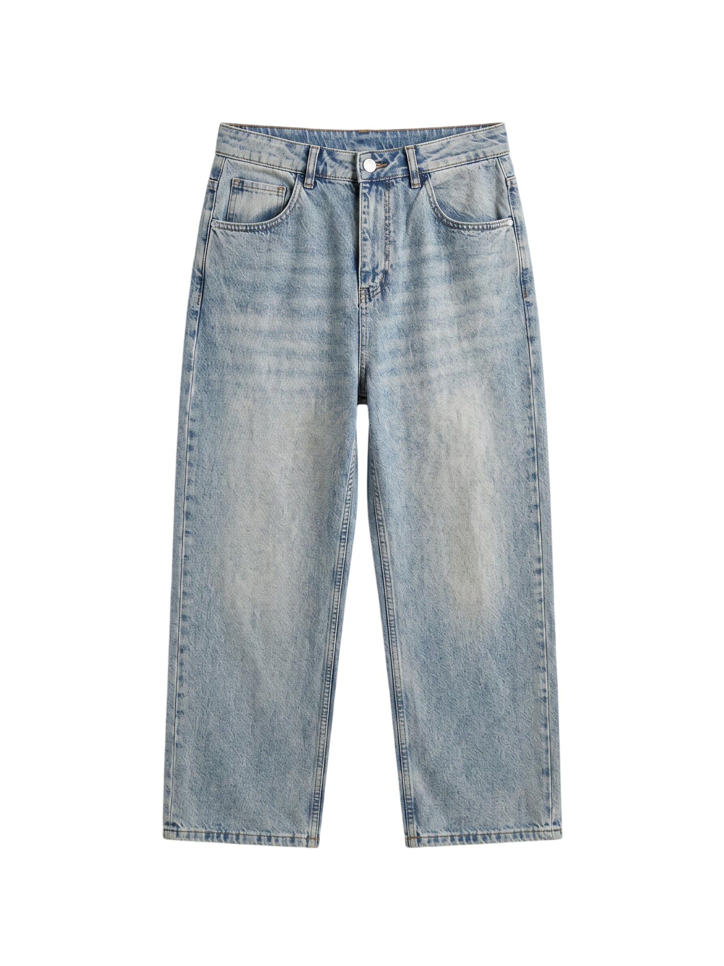 Baggy Jean 'Relax Baggy Washed Jeans - Dark Blue' Kleidermafia en bleu : devant