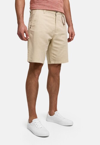 INDICODE JEANS Regular Chino 'Melio' in Beige