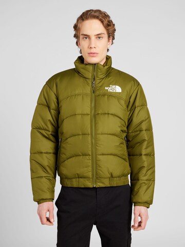 Veste d’hiver THE NORTH FACE en vert : devant