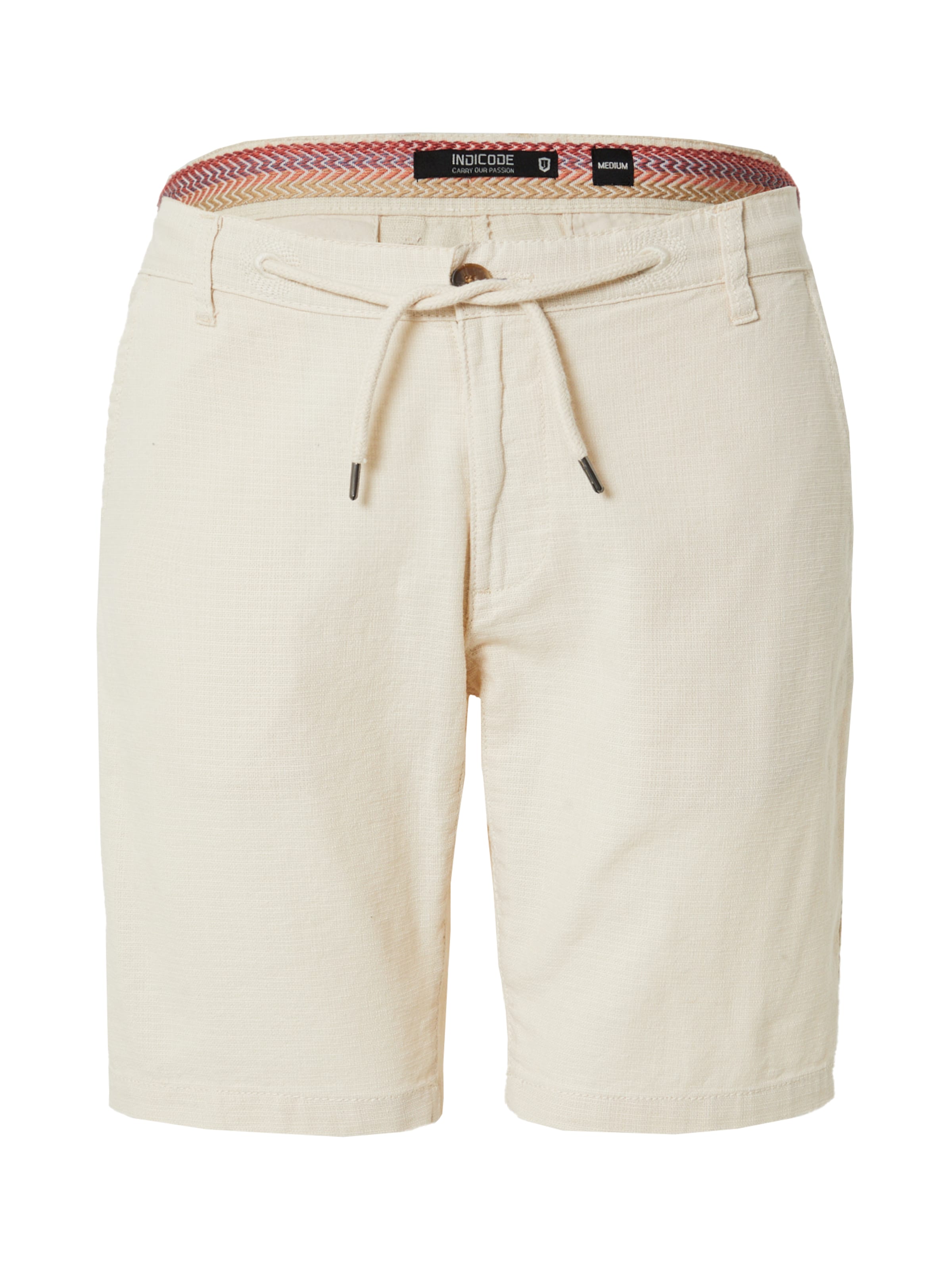 INDICODE JEANS Regular Chino Pants &#x27;Caro&#x27; in Beige: front