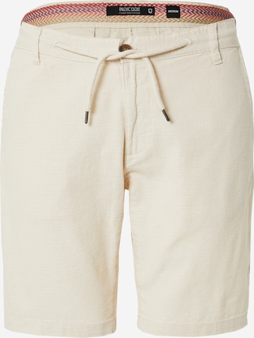 Pantalon 'Caro' INDICODE JEANS en beige : devant