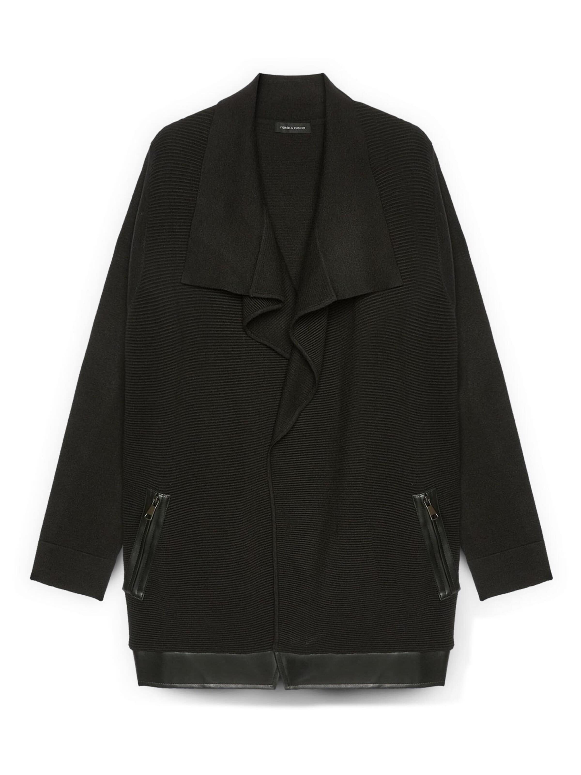 Pullover di Fiorella Rubino in nero: frontale