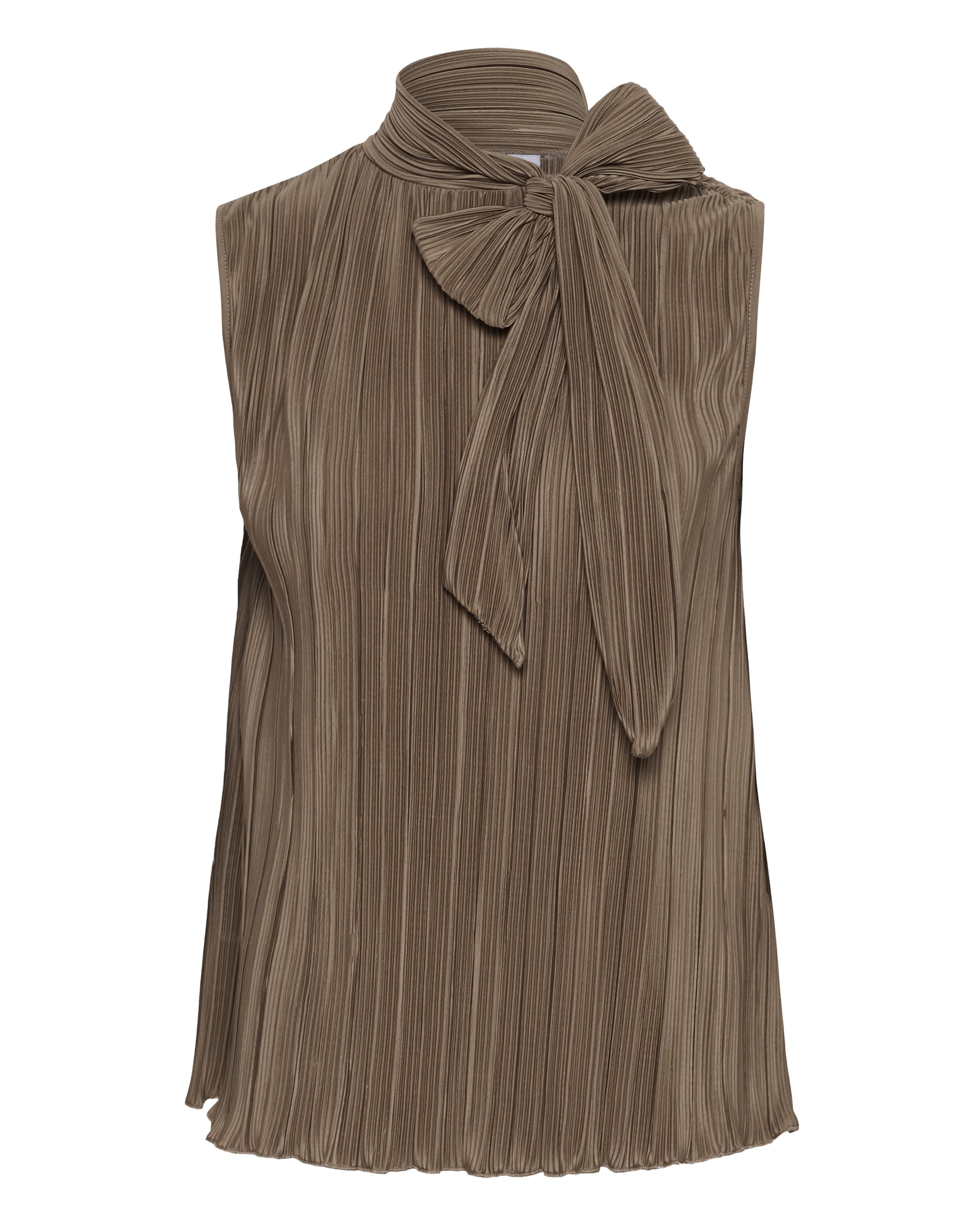SAINT TROPEZ Bluse in Braun: Vorderseite