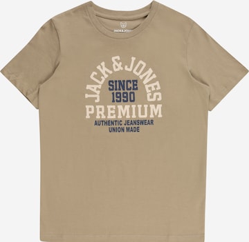 Jack & Jones Junior T-Shirt 'BLU BOOSTER' in Grün: predná strana