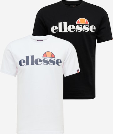 ELLESSE - Camisa 'Prado' em preto: frente