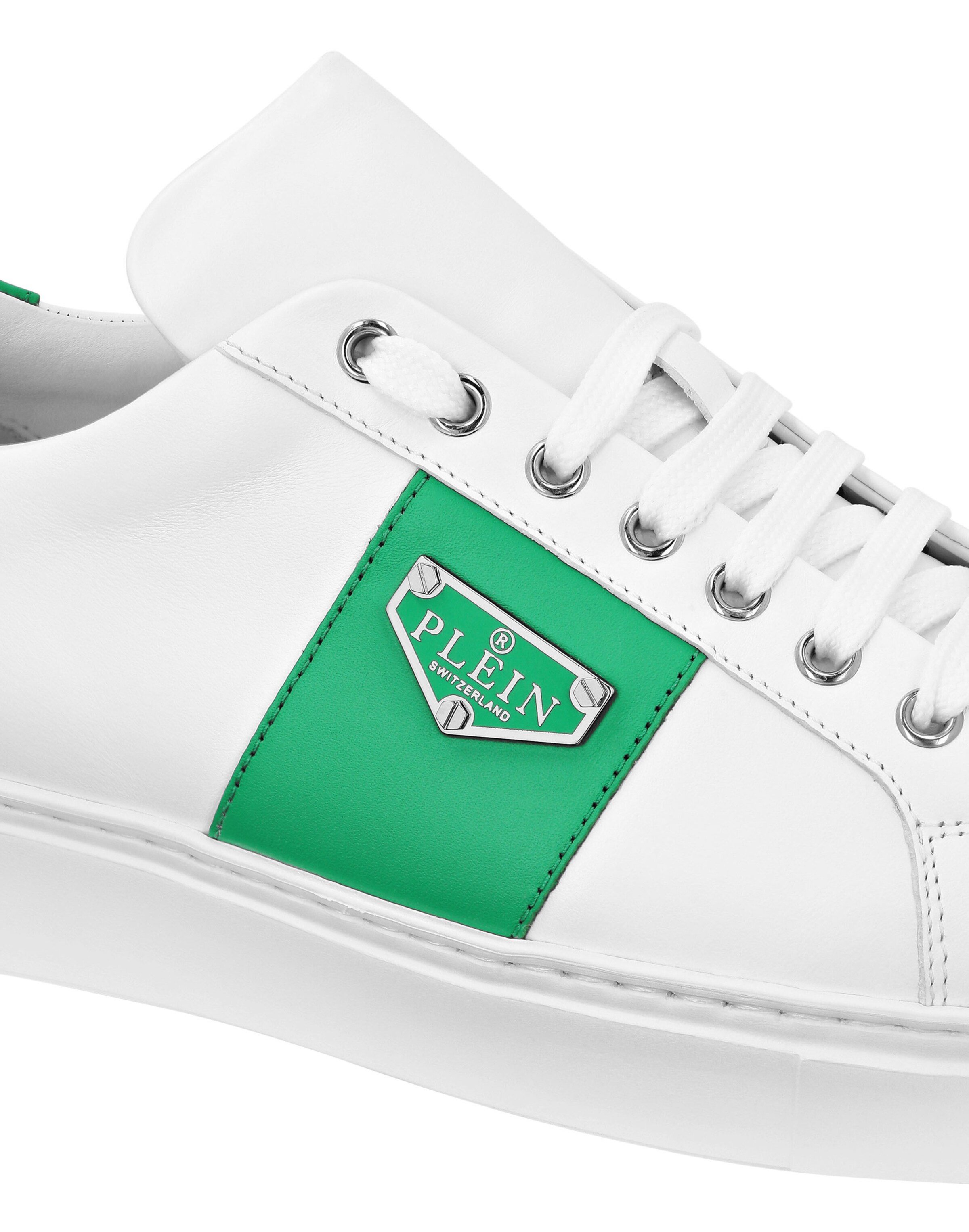 Philipp Plein - Sapatilhas baixas em branco