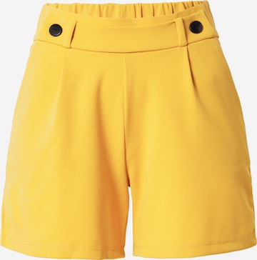 JDY Pleat-front trousers 'GEGGO' in Yellow: front