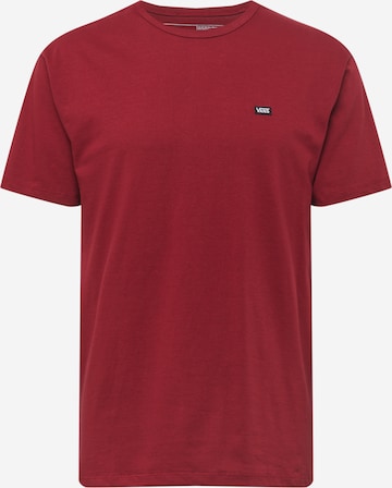 T-Shirt 'Off The Wall' VANS en rouge : devant