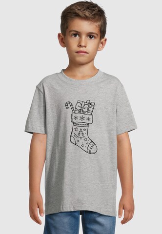 Merchcode Shirt in Grau: Vorderseite