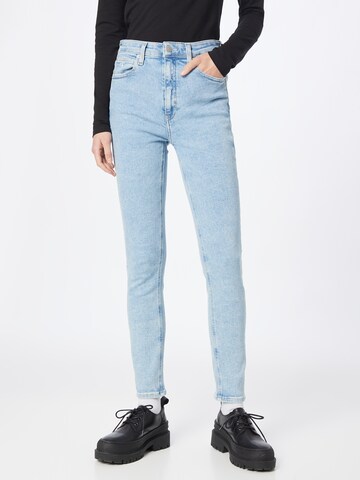 Calvin Klein Jeans Skinny Jeans in Blauw: voorkant