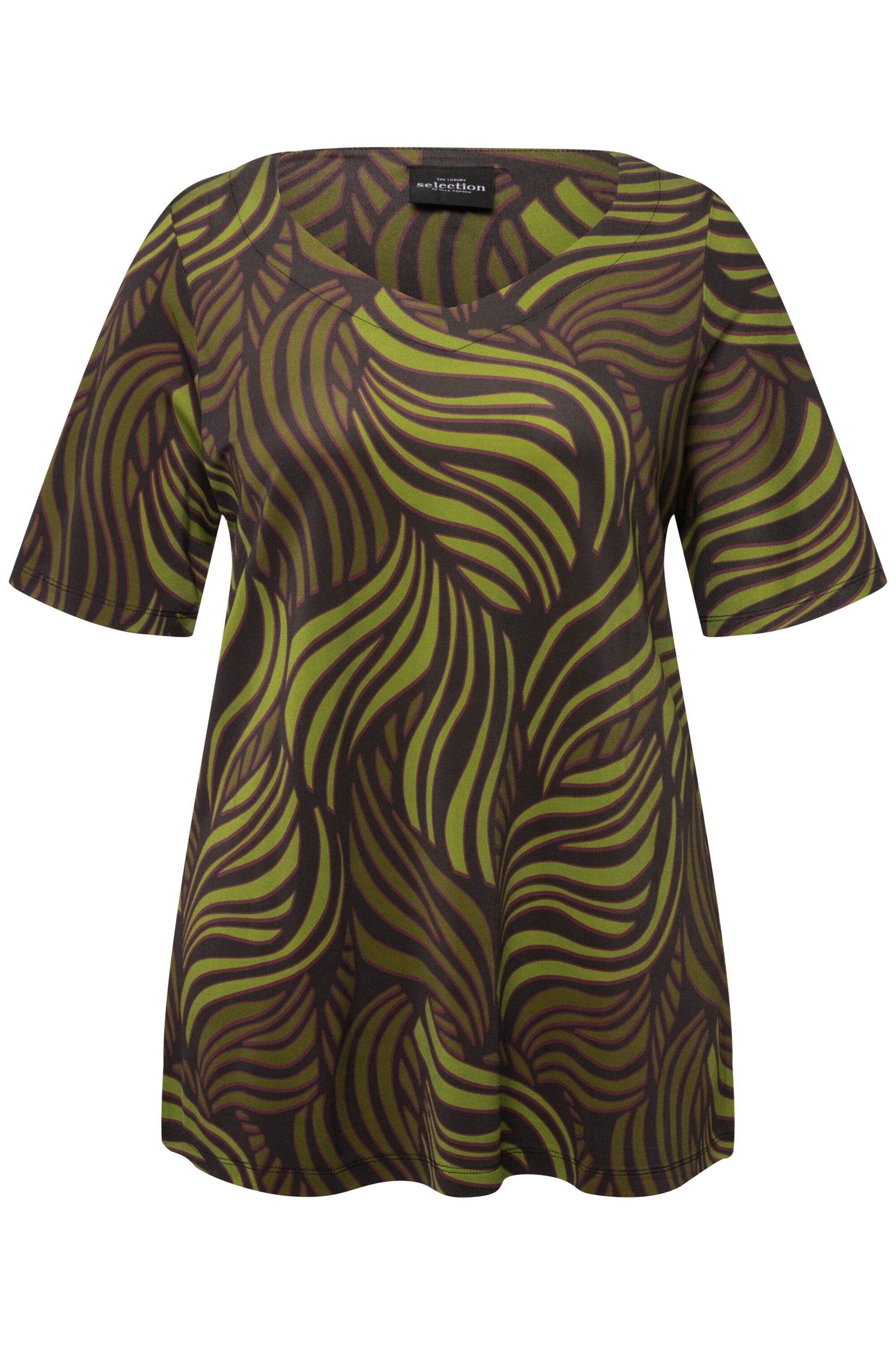 Ulla Popken Shirt in Green: front