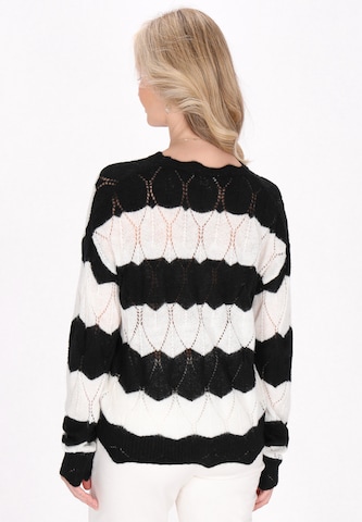 Usha Gebreid vest in Zwart
