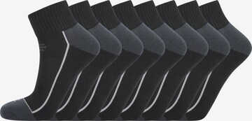 ENDURANCE Sportsockor 'Avery' i svart: framsida