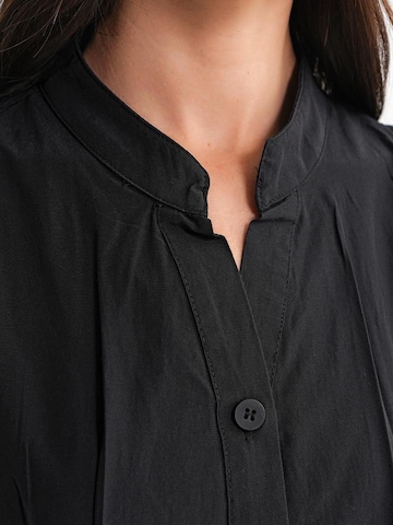 MixRay Shirt dress in Black