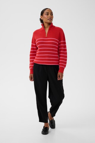 Kaffe Sweater 'Alioa' in Red