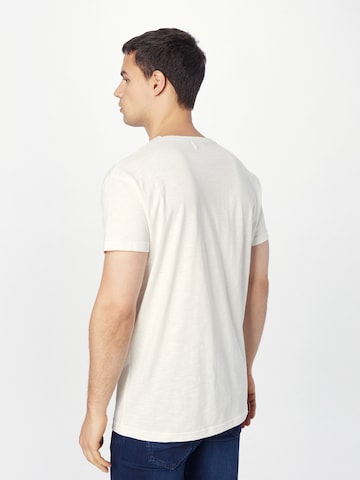 T-Shirt 'Klarschiff' Derbe en blanc