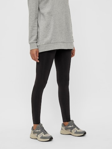 MAMALICIOUS Skinny Leggings 'ALEXA' in Zwart: voorkant