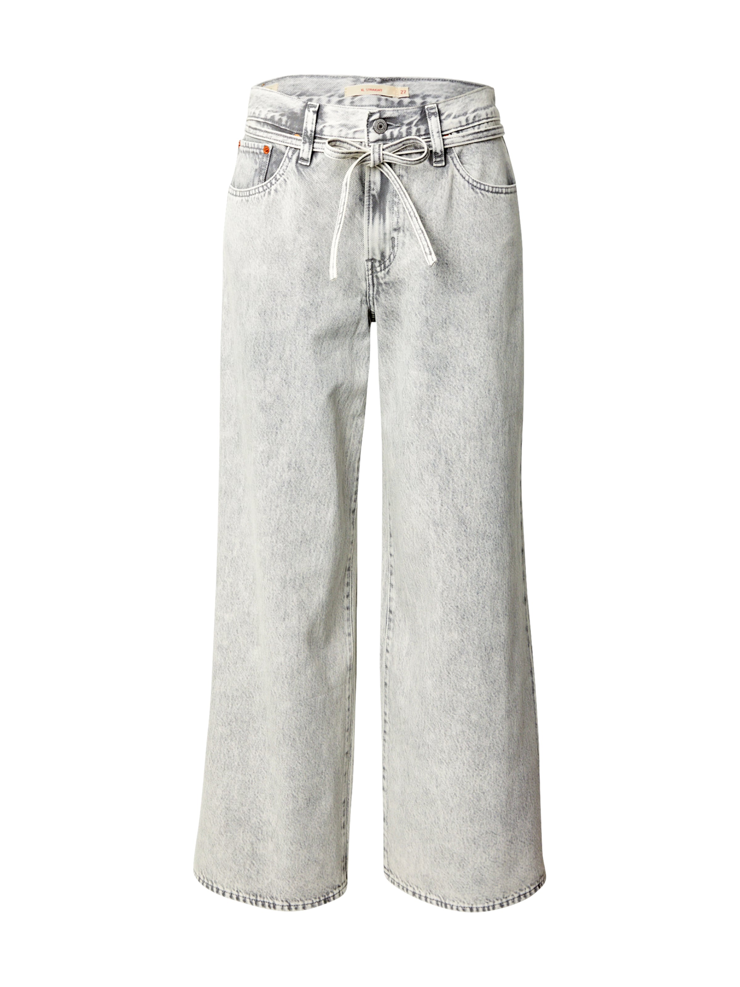 LEVI'S ® Wide leg Jeans 'XL Straight' i grå: framsida
