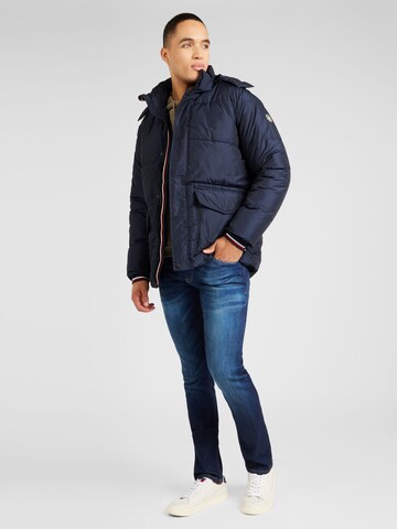 FQ1924 Winterparka 'Jacob' in Blau