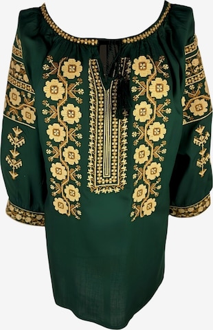 Blouse folklorique 'Damenbluse IL26, grün , marimea XL' Rody’s forever en vert : devant