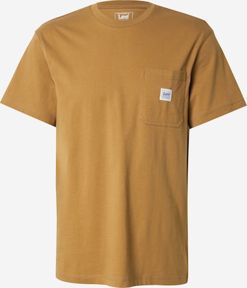 Lee T-shirt i brun: framsida