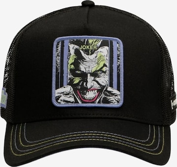 Casquette 'Capslab DC Comics Joker Cap' Capslab en noir : devant