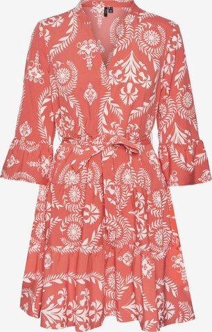 Robe 'ZERA' VERO MODA en orange : devant