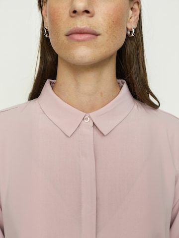 T-shirt ' Shirt ' Soft Rebels en violet : devant