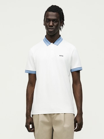 BOSS Футболка 'Member' в Белый: спереди