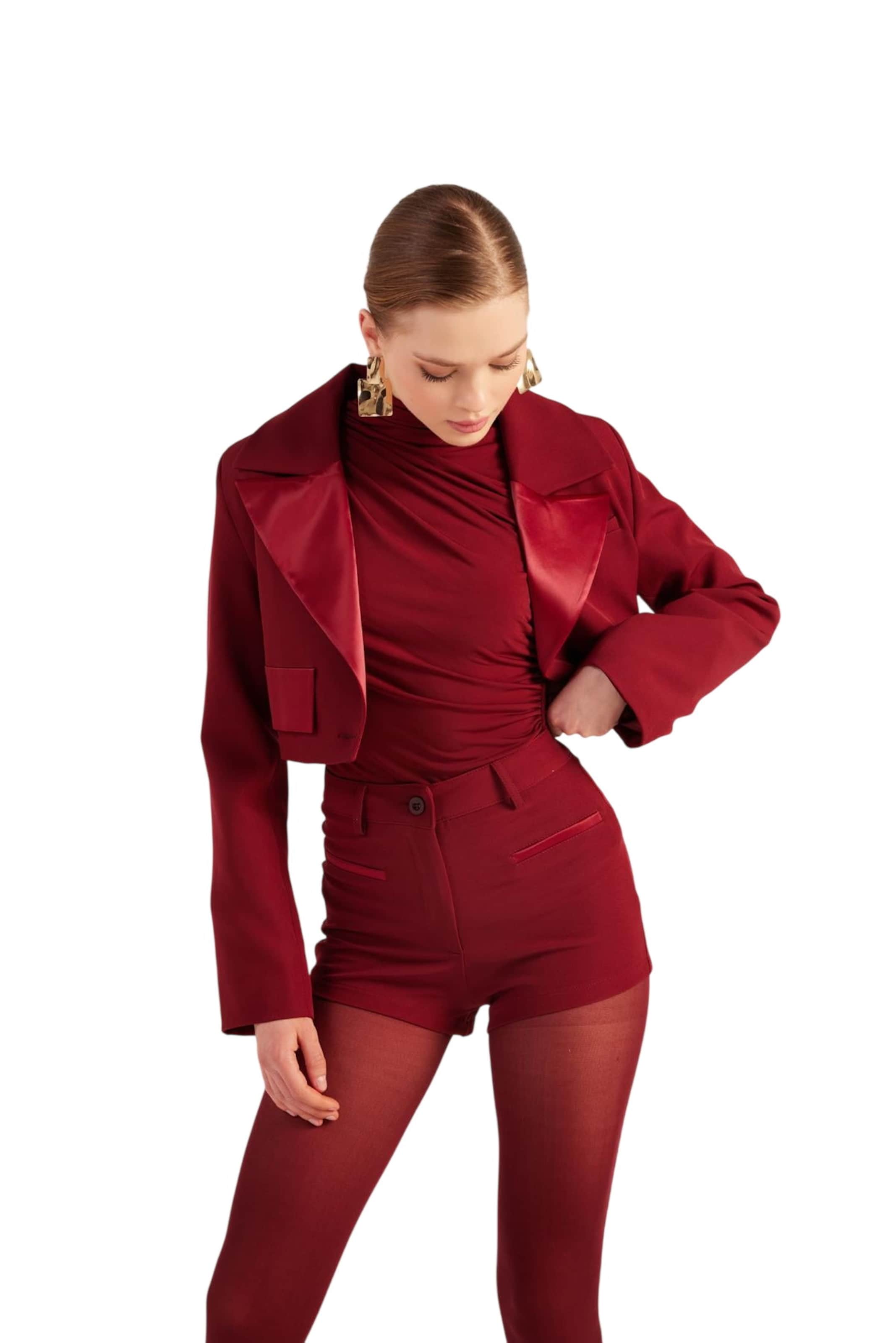 HOLLY LOLLY Blazer in Red