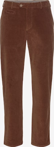 Man's World Regular Pants in Brown: front