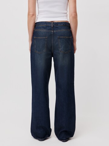 regular Jeans con pieghe 'Birka Tall' di LeGer by Lena Gercke in blu