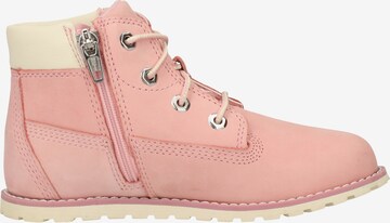 TIMBERLAND Kozačky – pink