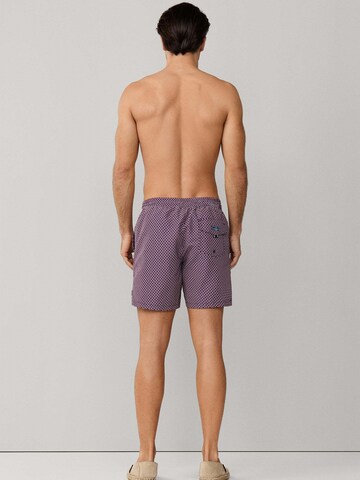 Hackett London Zwemshorts 'Breeze' in Rood