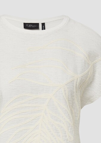 s.Oliver BLACK LABEL Shirt in Beige