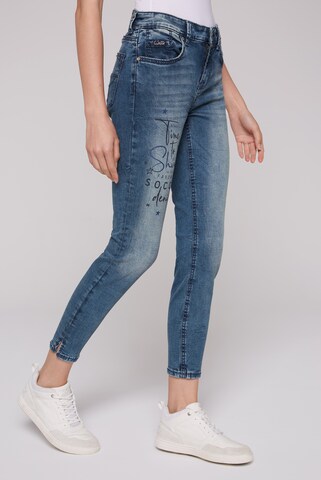 Soccx Slimfit Jeans in Blau