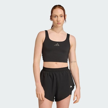 ADIDAS PERFORMANCE Bralette Sports bra 'Power' in Black: front