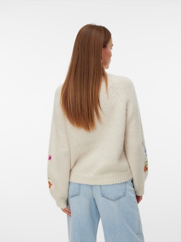 VERO MODA Pullover 'VMASTER' i beige